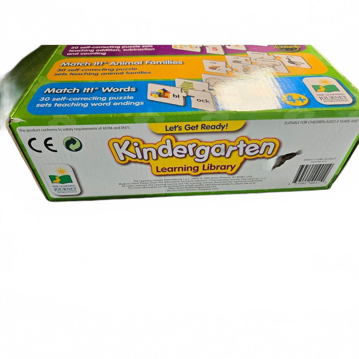 Let's Get Ready!Kindergarten 3-in-1 Learning Library Set