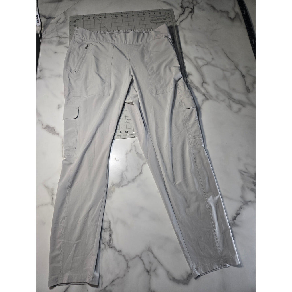 Athleta Gray Polyester Spandex  Athletic pants size Medium