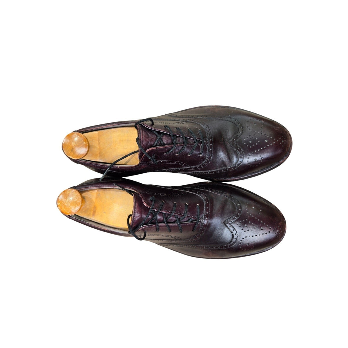 Rockport Men's Black Leather Oxford Dress Shoes Size 9.5 with Vibram Sole