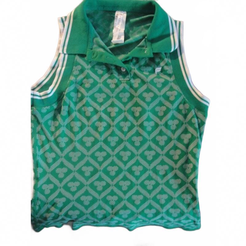 Fabletics Women's Green Polo-shirts size small