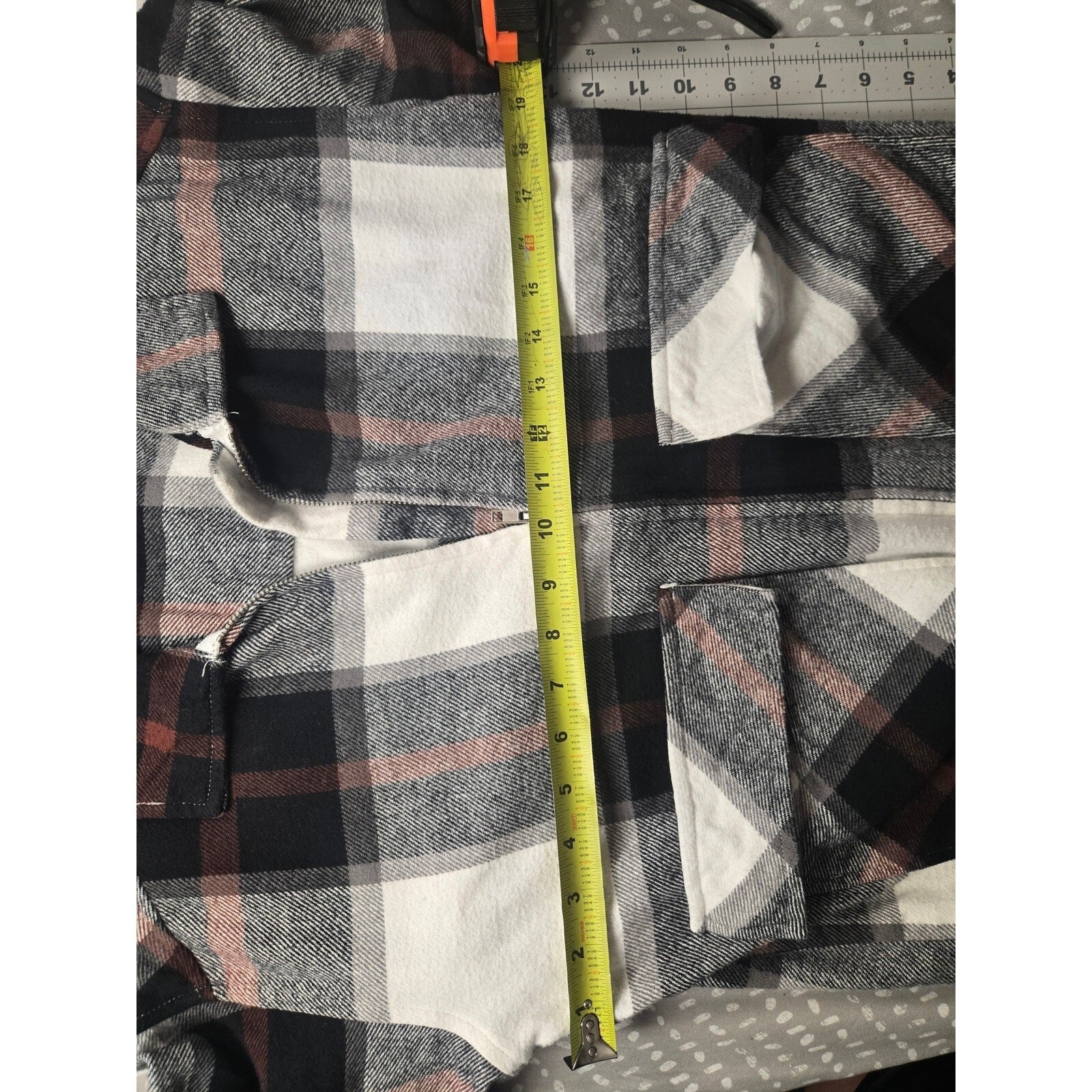 Beach Lunch Lounge Women's Plaid Button-Up Shirt, Multi-Color, Size Medium
