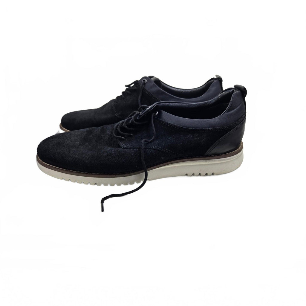 ALFANI Gregor Blue Suede Casual Dress Shoes Mens Size 10 M