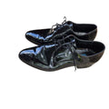 Vito Rufolo Men's Black Patent Leather Formal Tuxedo Oxford Dress Shoes 9.5