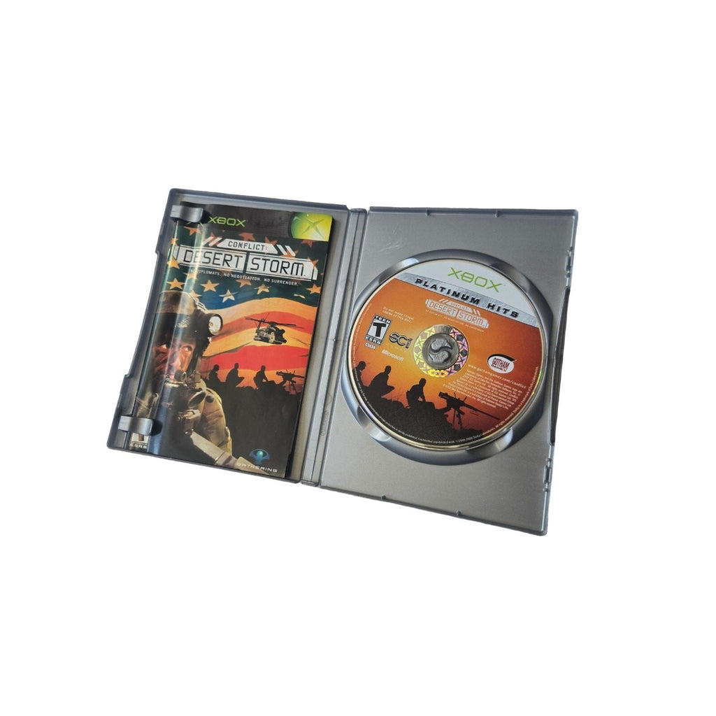 Conflict: Desert Storm Platinum Hits Microsoft Xbox 2002 w/ Manual
