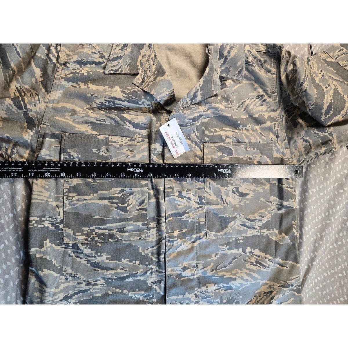 New With Tags Digital Camo Combat Jacket Men's XL Multi-Color Tactical Outdoor