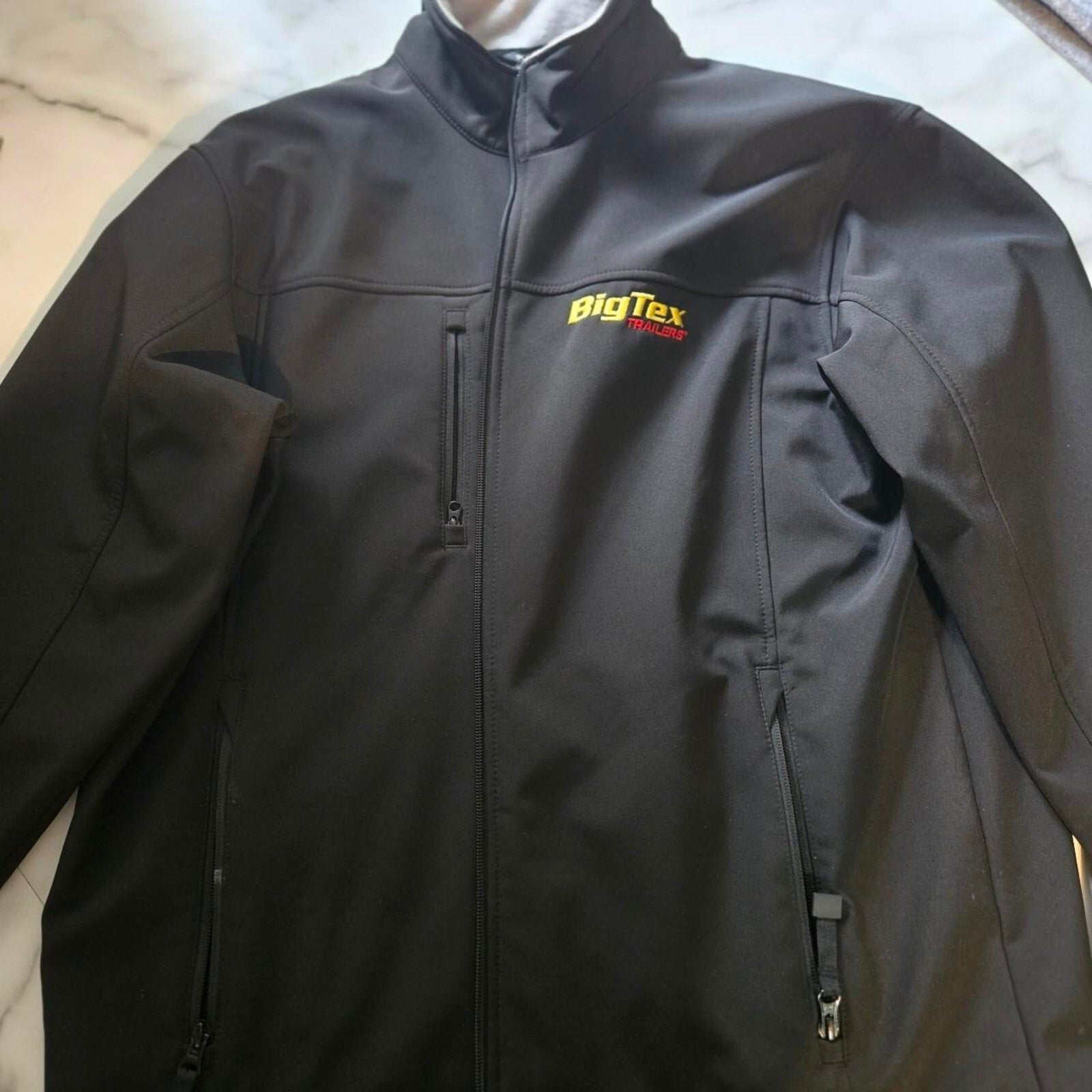 Port Authority Men's Large Black Big Tex Coat - New Without Tags