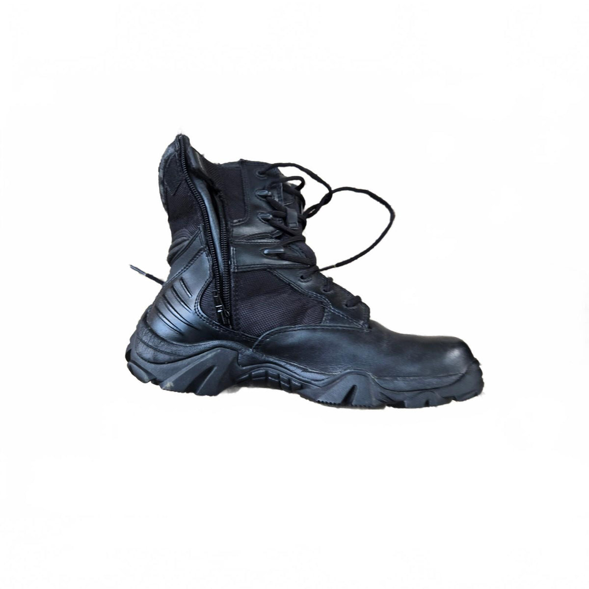 Bates GX-8 GORE-TEX Side Zip Tactical Boots Black Leather Waterproof E02268 9