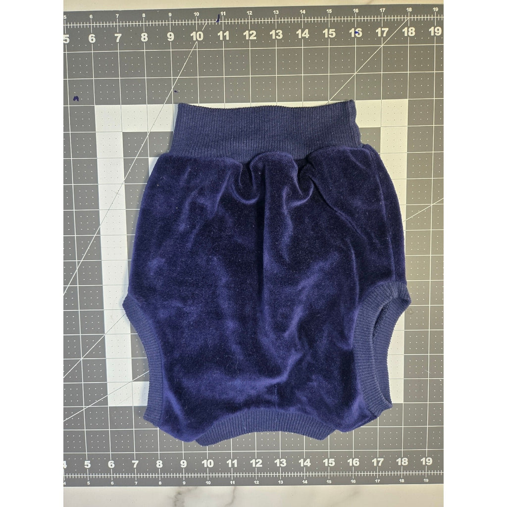 Vintage HealthTex Toddler Boys Dark blue pullover velvet sweater Top size 3T.