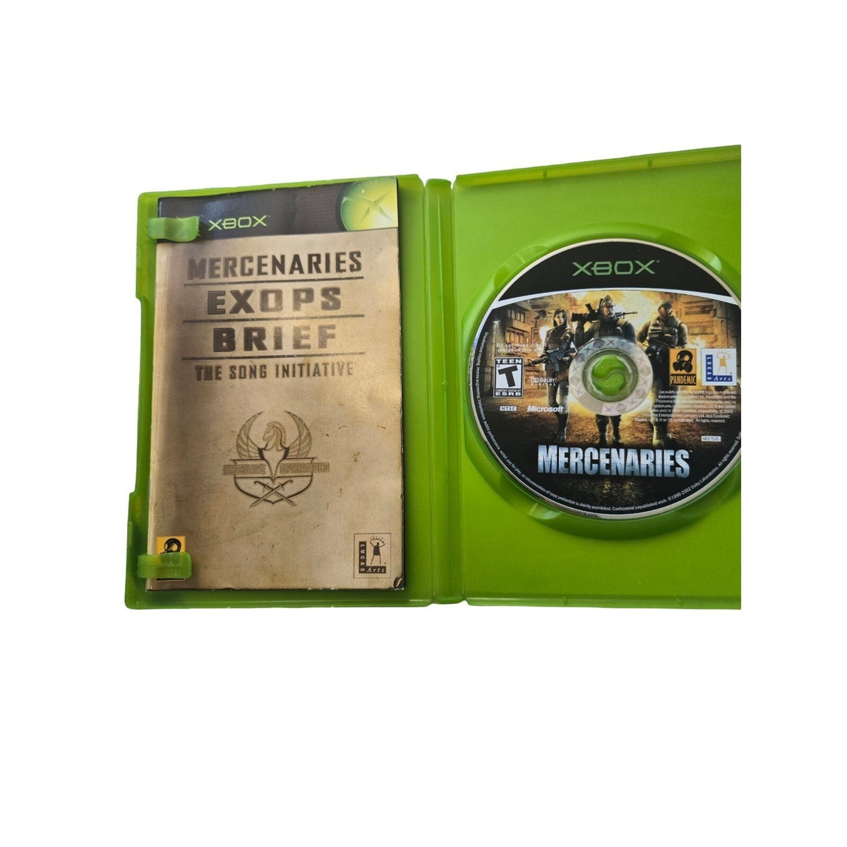 Mercenaries: Playground of Destruction Xbox Game with Manual - Fair Condition,