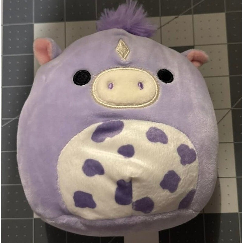 Squishmallows Meadow the Purple Horse Stuffed Plush 5"