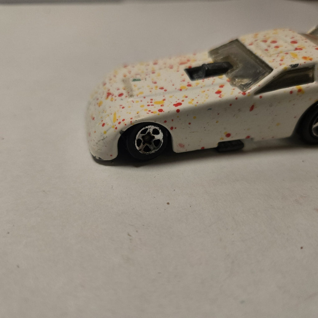 Hot Wheels 1977 Speckled Polka Dot Pontiac Drag Race Funny Car Diecast S6