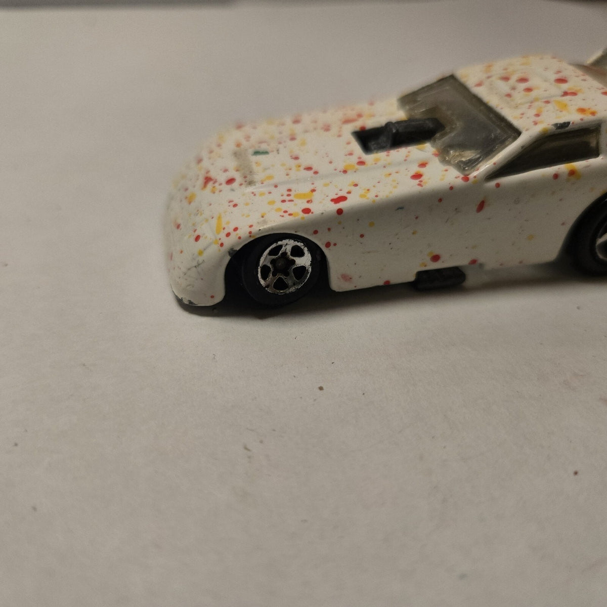 Hot Wheels 1977 Speckled Polka Dot Pontiac Drag Race Funny Car Diecast S6