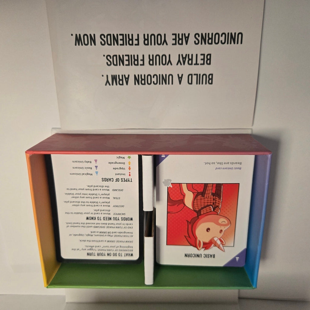 Unstable unicorns 2nd edition family game