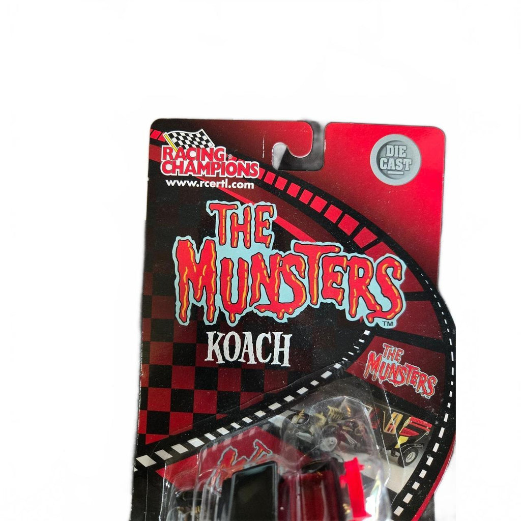 The Munsters Koach Die-Cast Car Racing Champions 2002 - New On Card Vintage