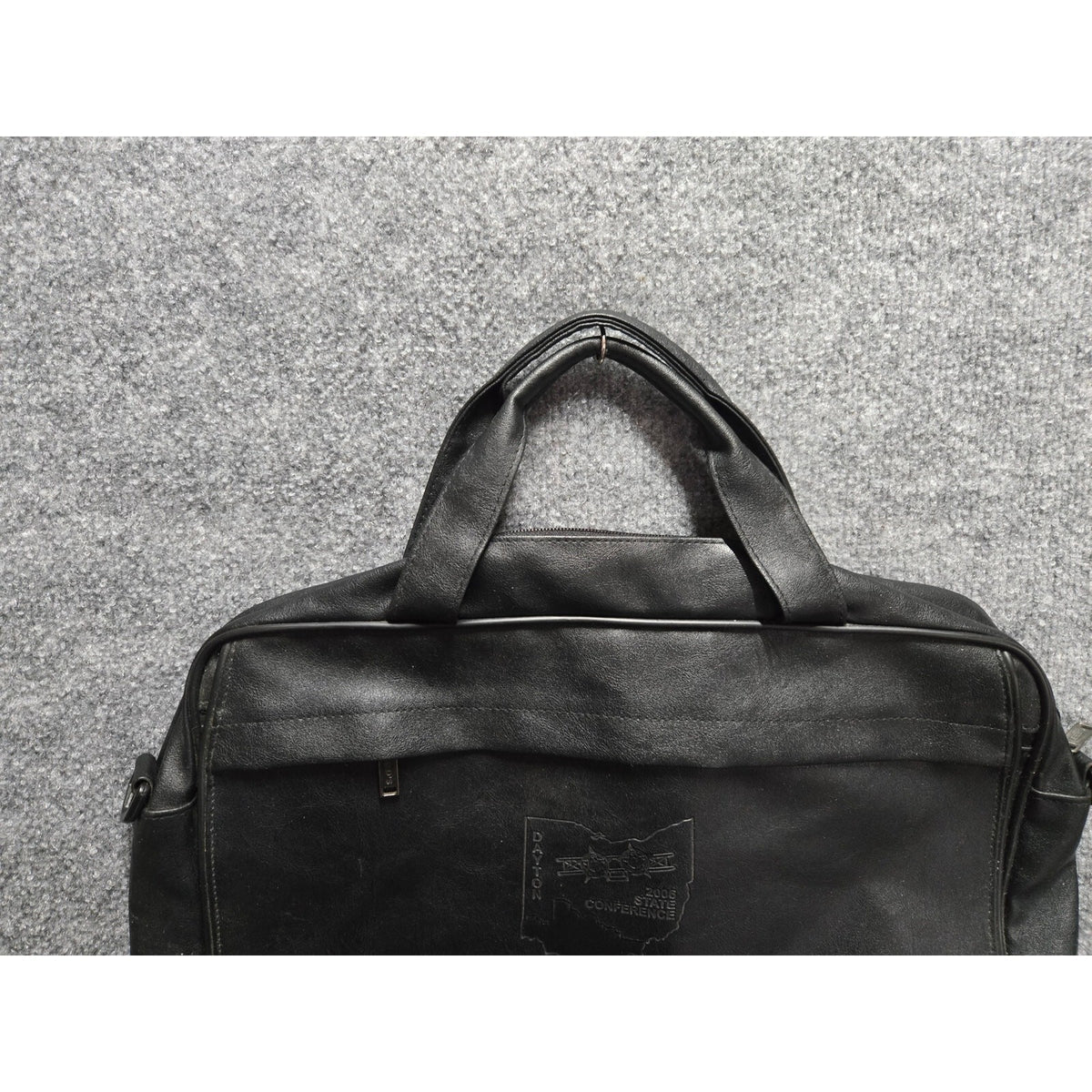 Vintage 2006 Dayton Ohio State Conference Messenger Bag Briefcase Aviation Logo