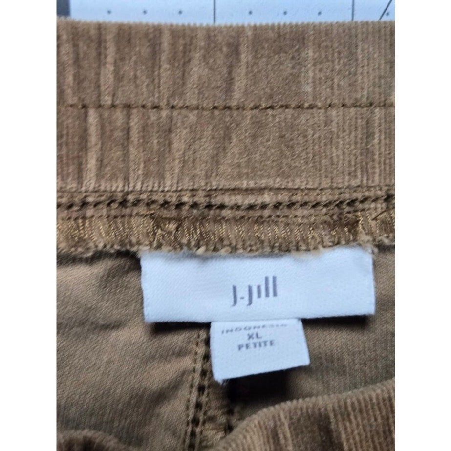 J. Jill Women's Size xl Petite Corduroy Stretch Casual Comfort Pants