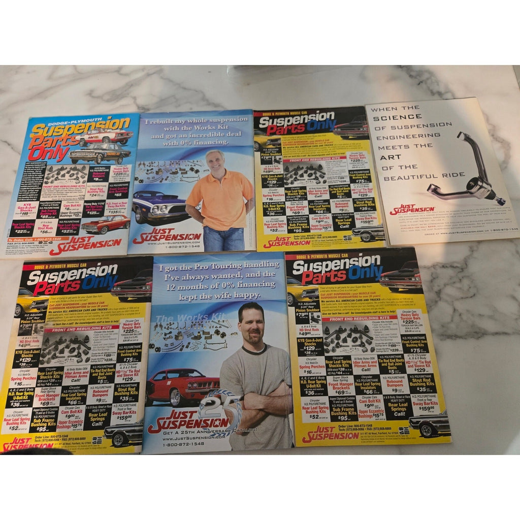 Mopar Muscle Magazine 7-Issue Collection (2004–2006 Vintage Lot)