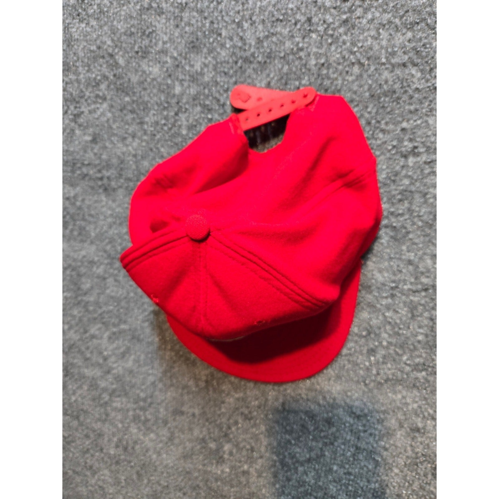 Vintage 1980s AJD Cincinnati Reds Red Mesh Trucker Hat Snapback Large