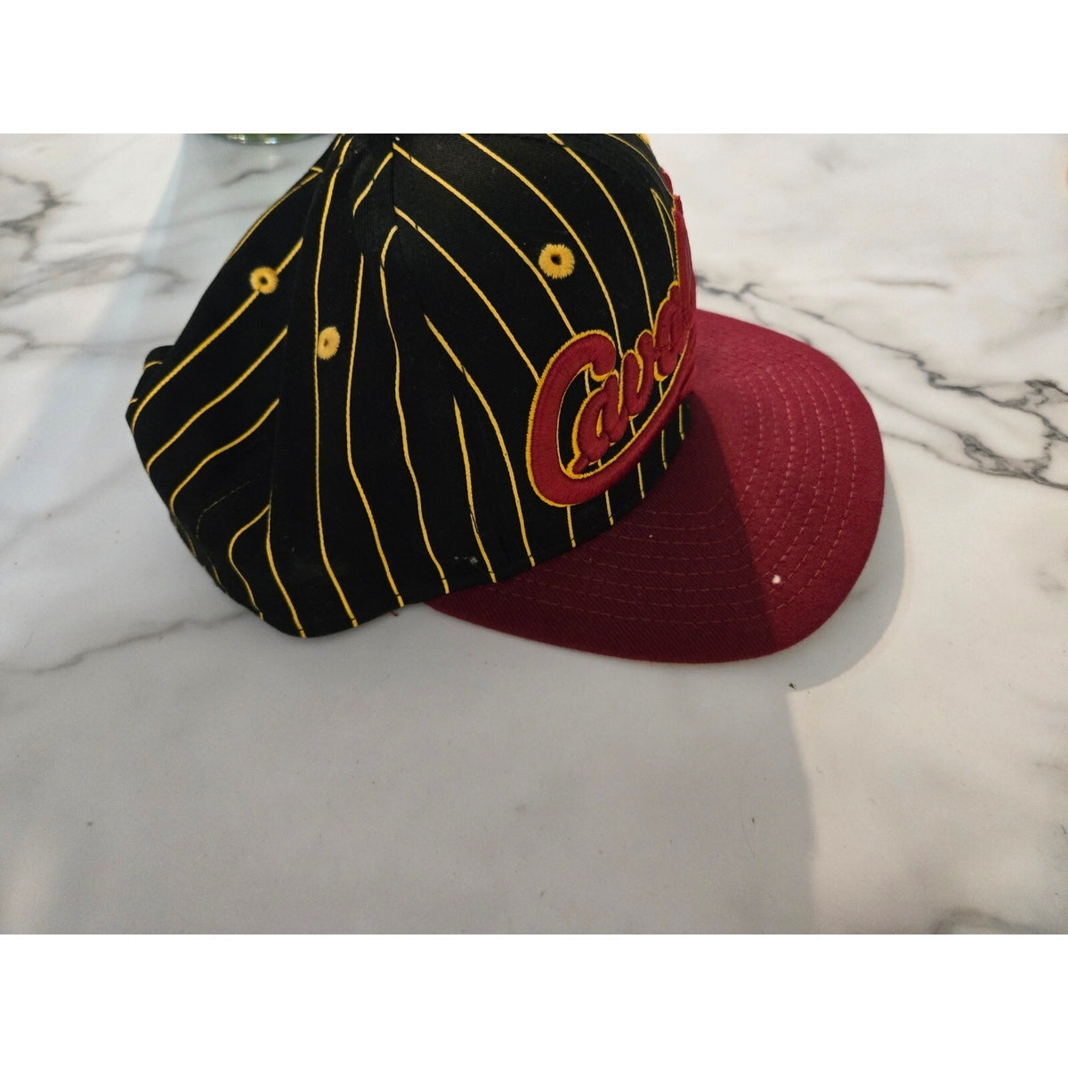 NBA Cleveland Cavaliers Snapback Hat New Era 9FIFTY Pinstripe Hardwood Classics