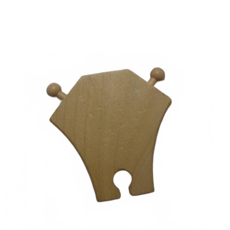Wooden Train Track Switch Pieces - Durable Preschool Toy Set for Creative Play