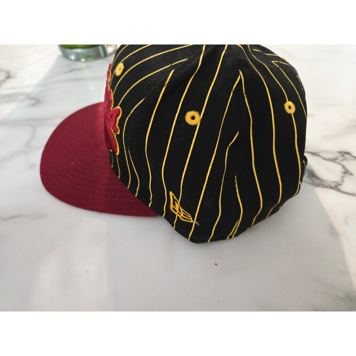 NBA Cleveland Cavaliers Snapback Hat New Era 9FIFTY Pinstripe Hardwood Classics