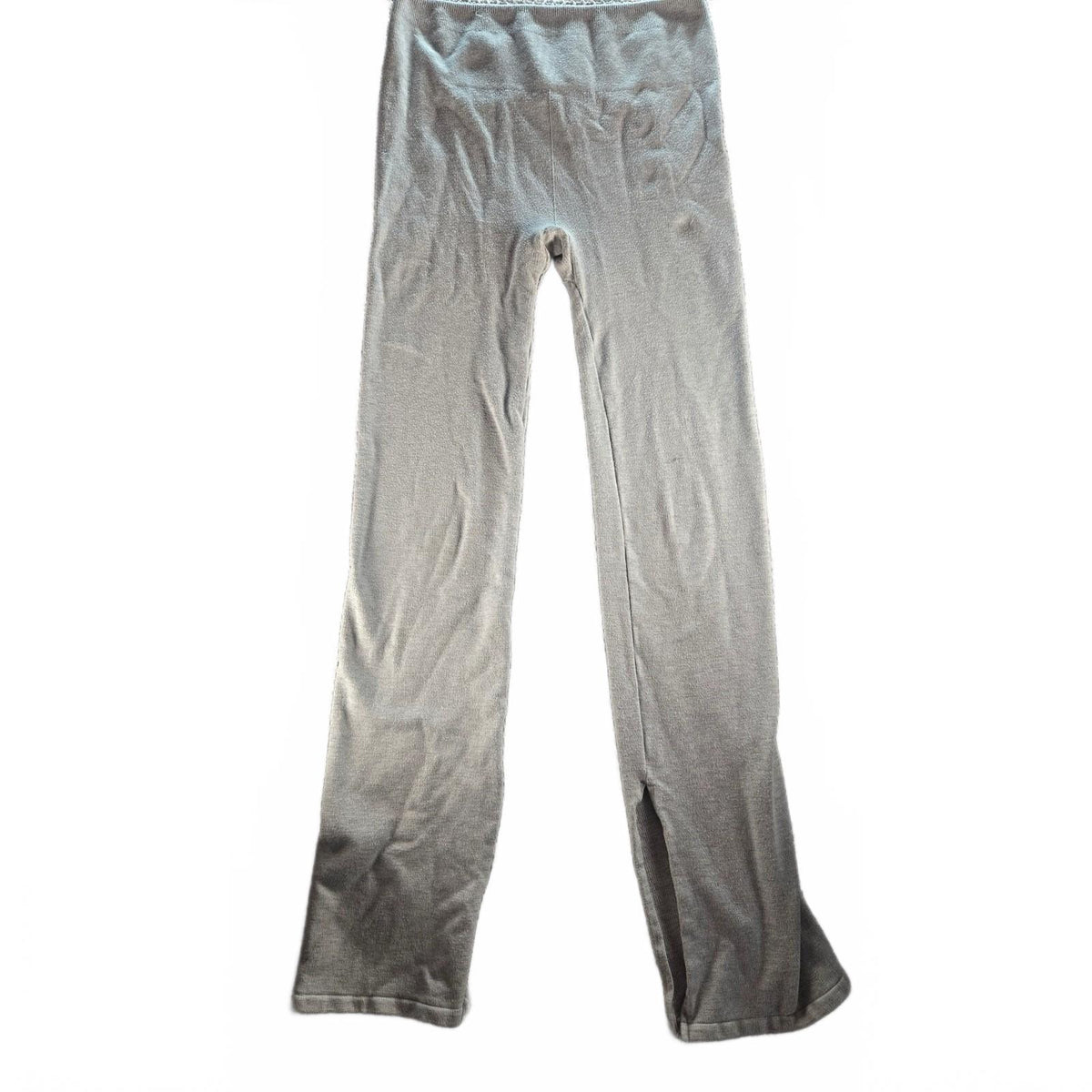 Fabletics Women's Cloud Seamless High Waisted Sweatpants Light Grey Heather Size
