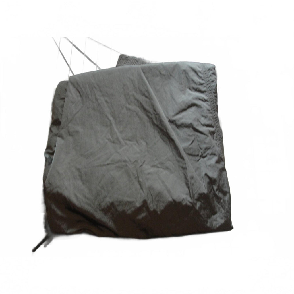 YPB Your Personal Best Gray Elastic Waist Drawstring Windbreaker size xs