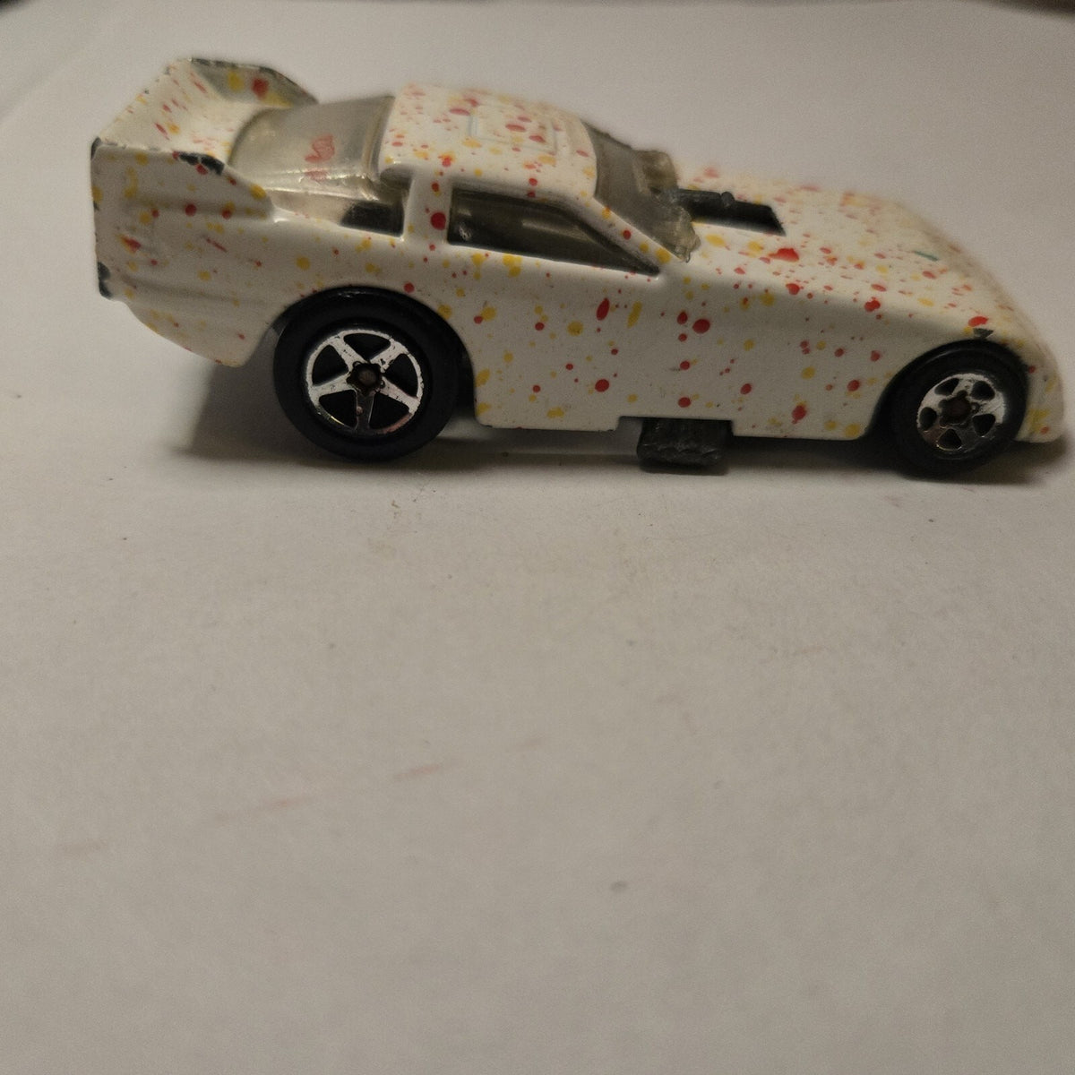 Hot Wheels 1977 Speckled Polka Dot Pontiac Drag Race Funny Car Diecast S6