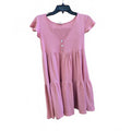 See You Monday Pink Mini Dress - Casual, Flattering Fit, Vibrant Color, Size Me
