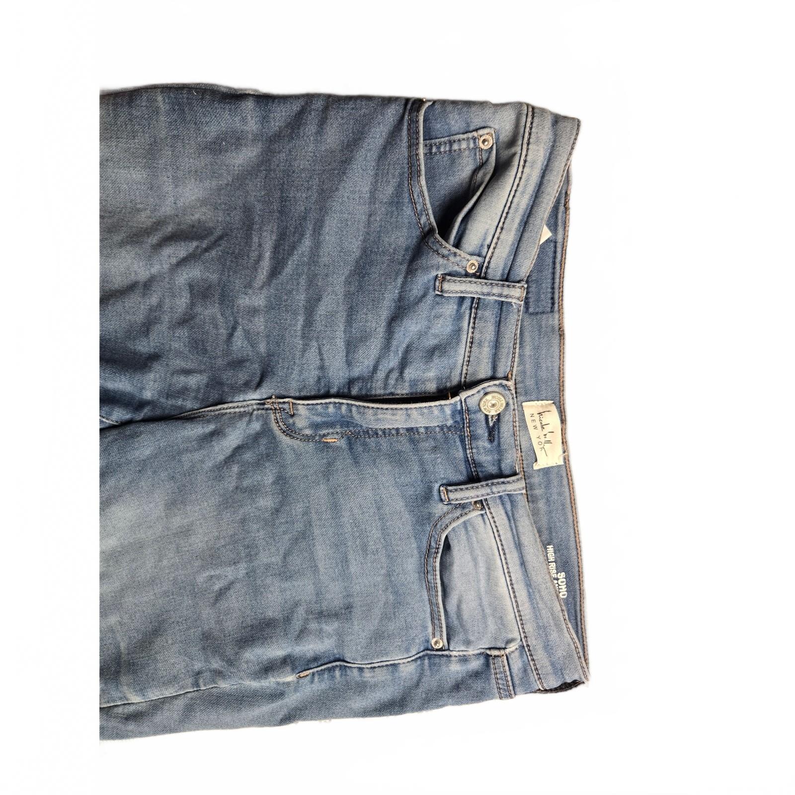 Nicole Miller SOHO High Rise Skinny Blue Denim Jeans - Size 9/10, Good Condition