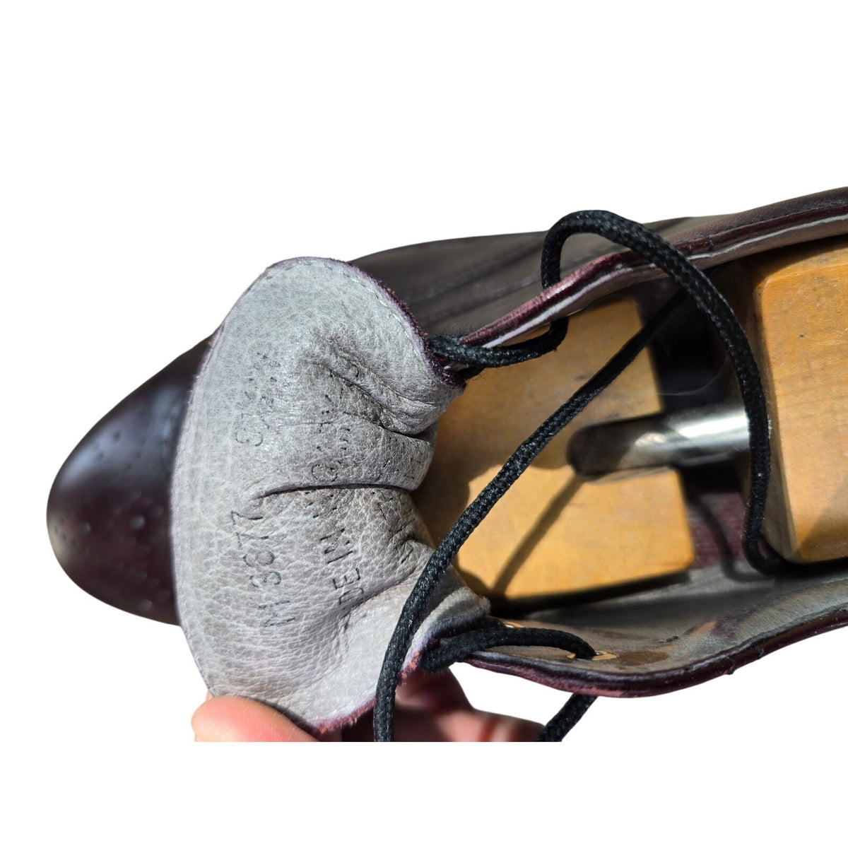 Rockport Men's Black Leather Oxford Dress Shoes Size 9.5 with Vibram Sole