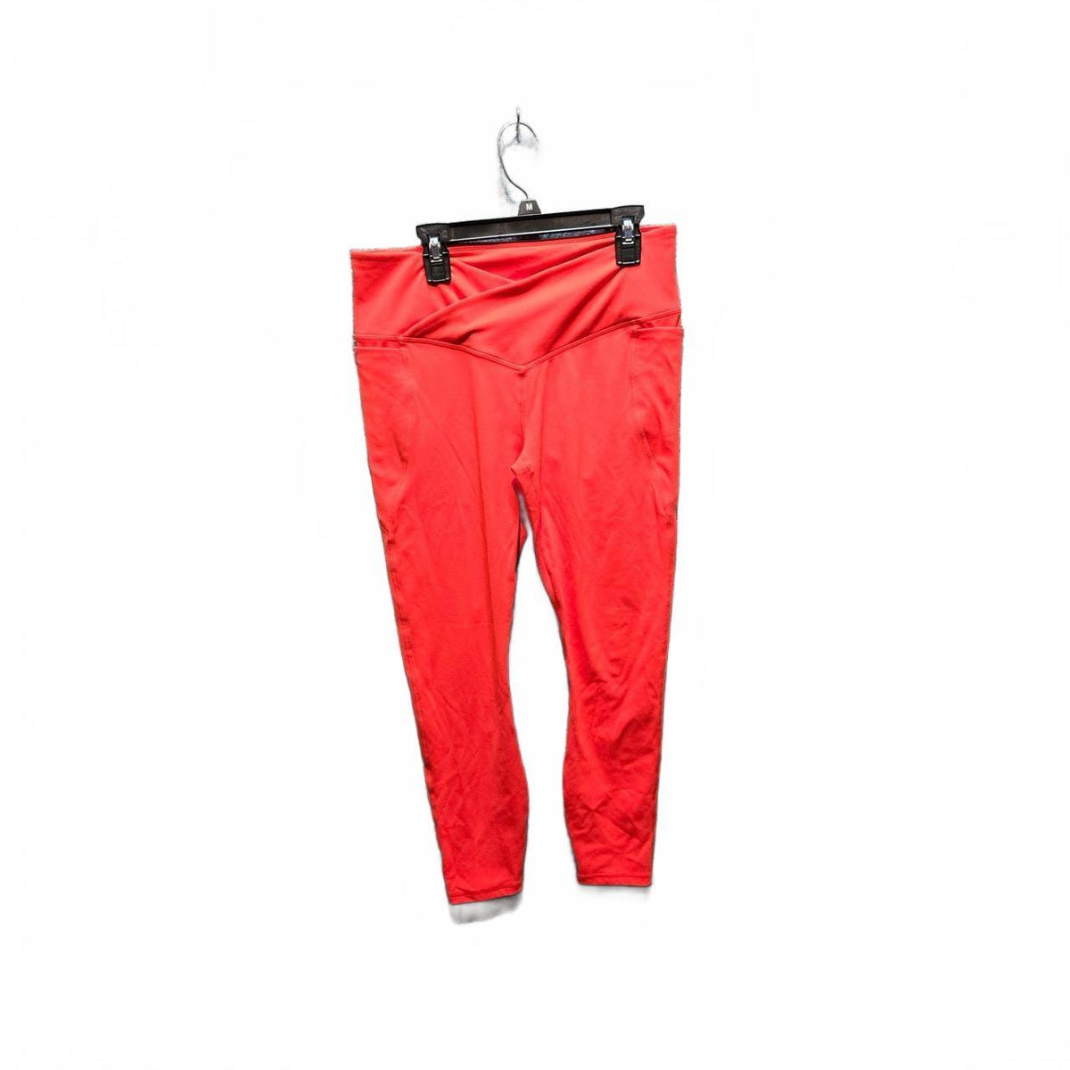 Fabletics PureLuxe Red High-Waisted Capri Leggings Medium