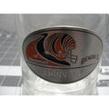Donny Cincinnati Bengals Clear Glass Beer Mug with Pewter Medallion Emblem
