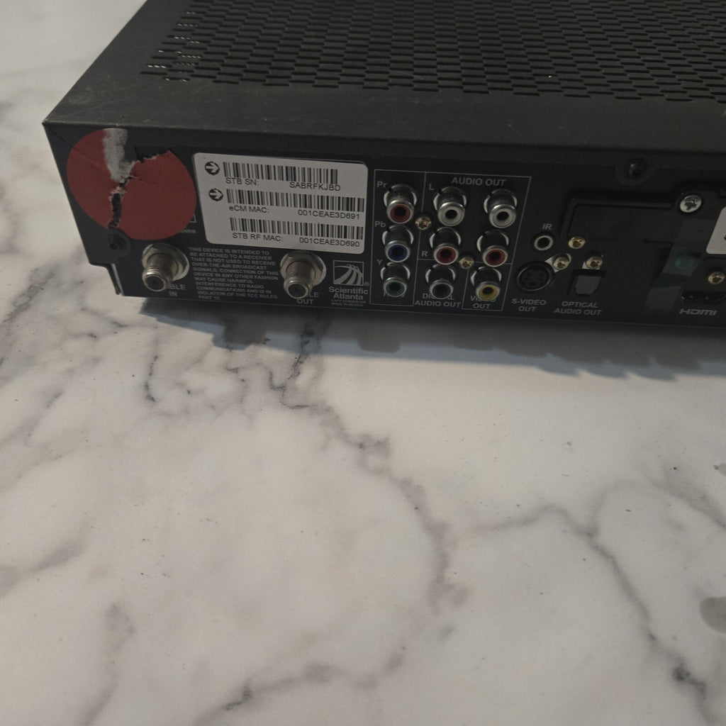 Scientific Atlanta Explorer 4250HDC Digital Home Communications Termina Untested