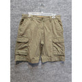 Clearwater Outfitters Men's Size 34 Olive Green Shorts 100% Cotton