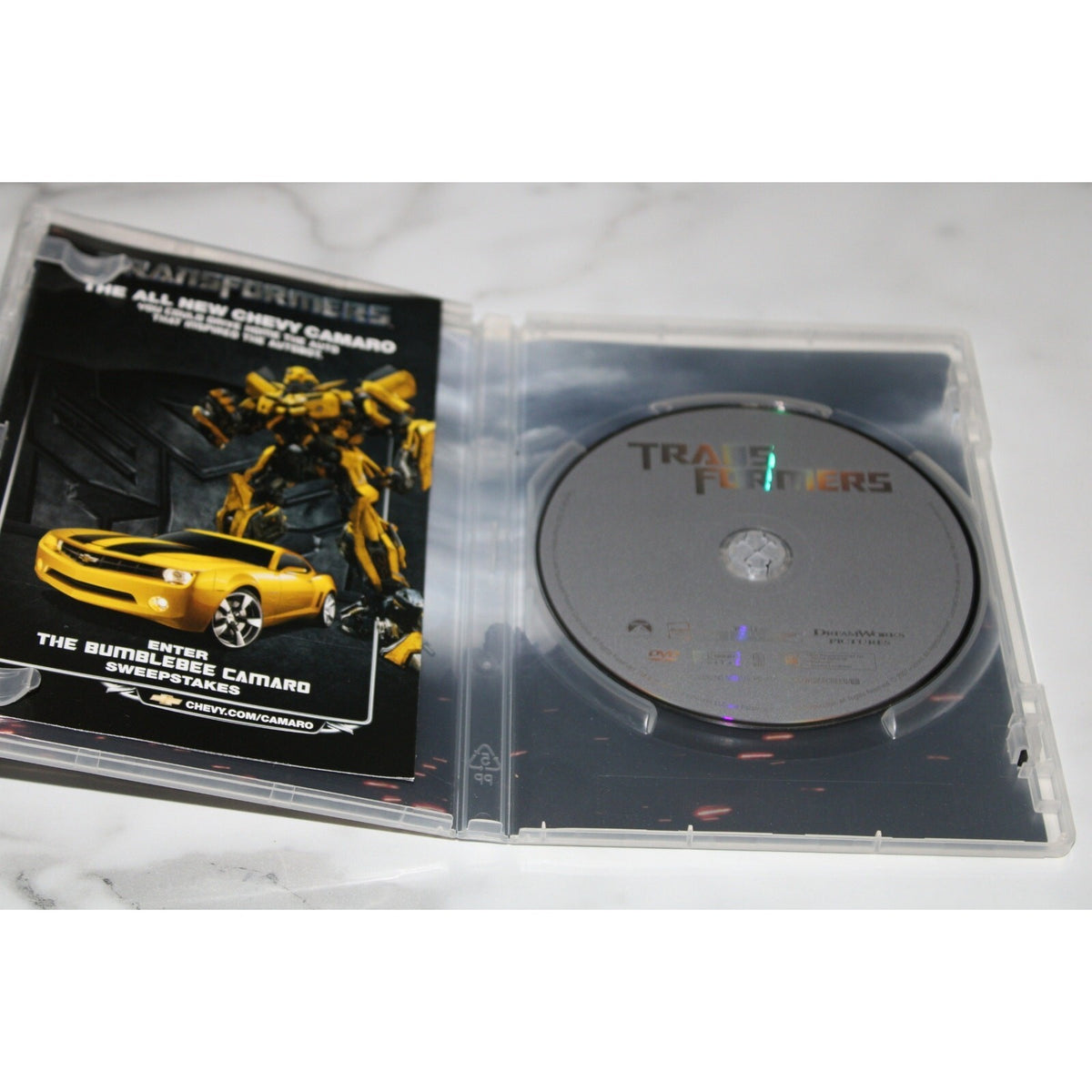 Transformers (DVD, 2007, Widescreen) W/ Slipcover VERY GOOD