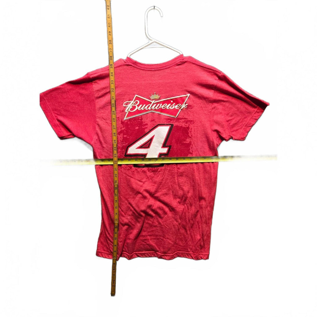 NASCAR Kevin Harvick #4 T-Shirt Red Stewart-Haas Racing Graphic Tee Size Large