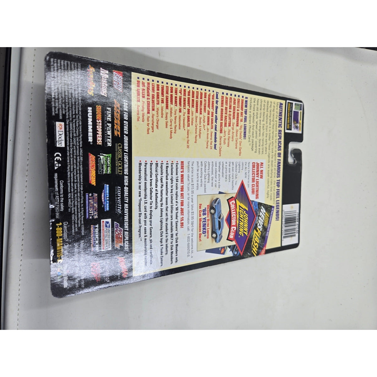 1999 Road Champs 'Attitude Racing' 1:64 Scale Die-Cast Collector's Edition Blisr