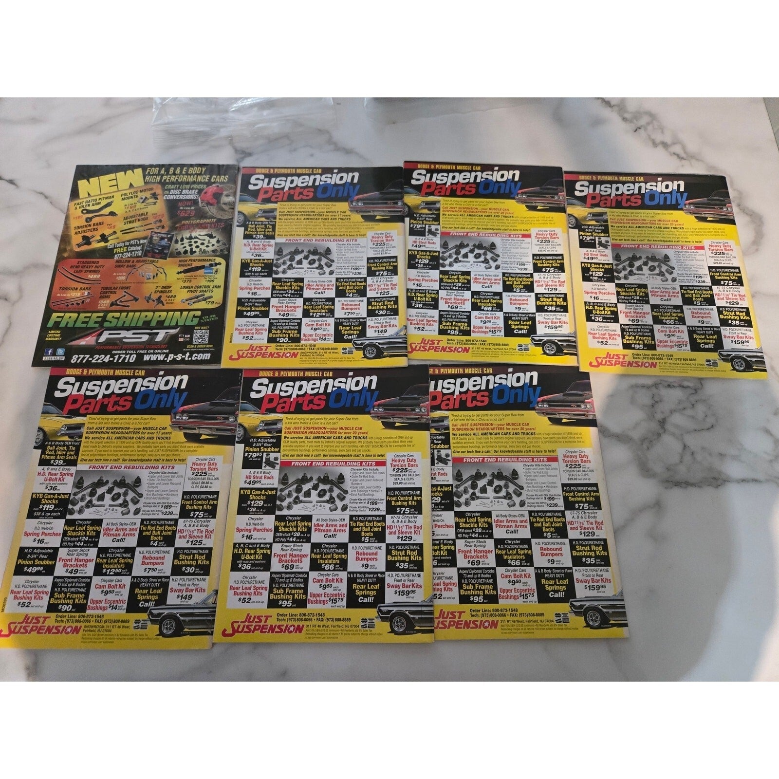 Mopar Muscle Magazine 7-Issue Collection (2003–2006 Vintage Lot)