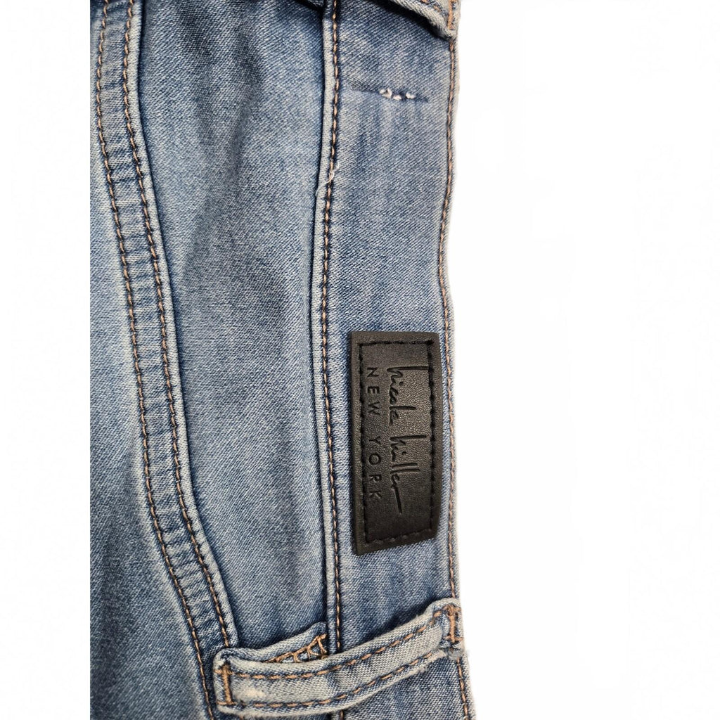 Nicole Miller SOHO High Rise Skinny Blue Denim Jeans - Size 9/10, Good Condition