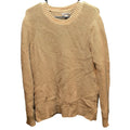 J. Crew Mercantile Classic Crew Neck Sweater Tan Camel Knit Size Small