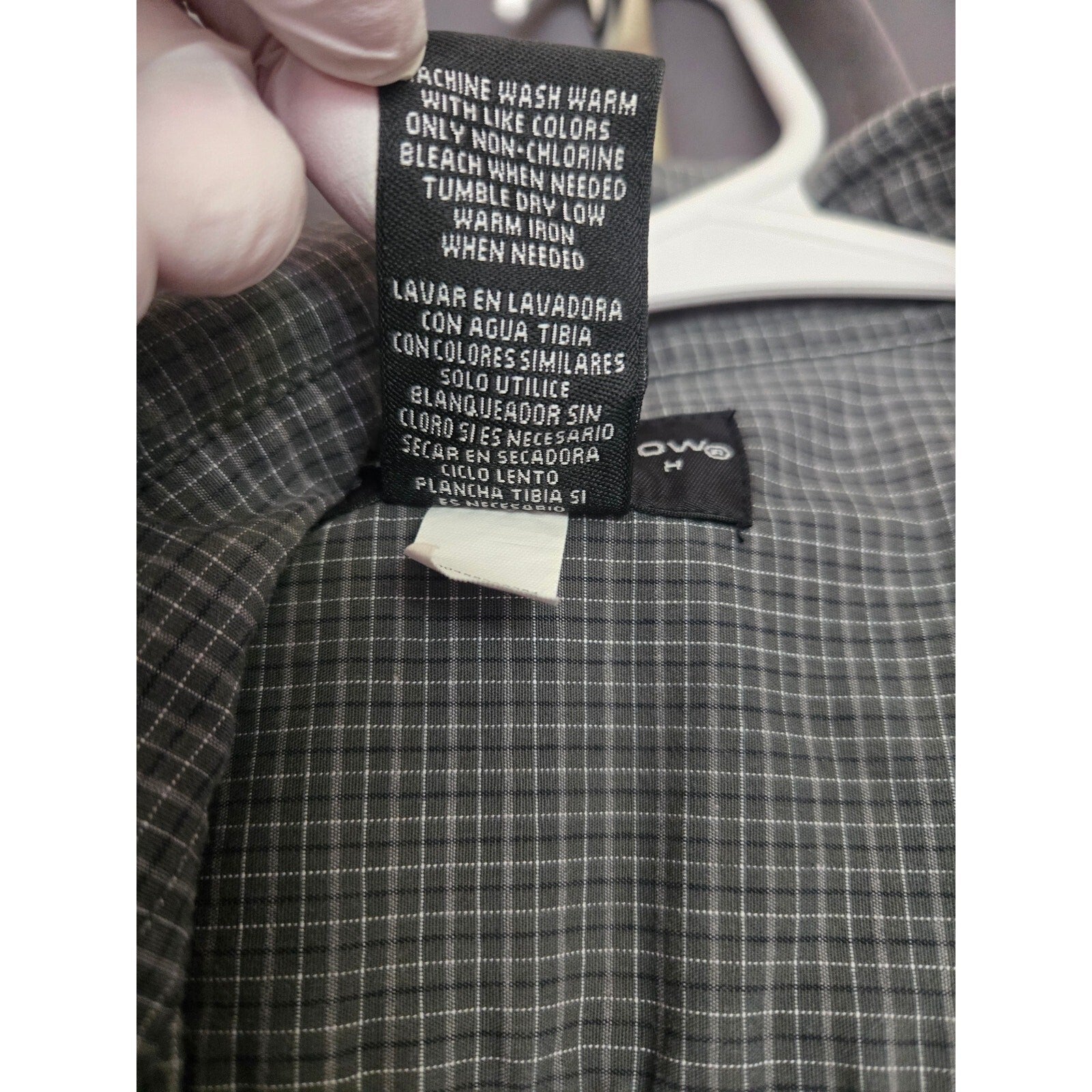 Croft & Barrow Men's Long Sleeve Plaid Button-Down Shirt Size LT/GL Multi-Color