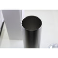 20oz Stainless Steel Straight Skinny Tumbler - Double Wall Insulated, Silver, Un