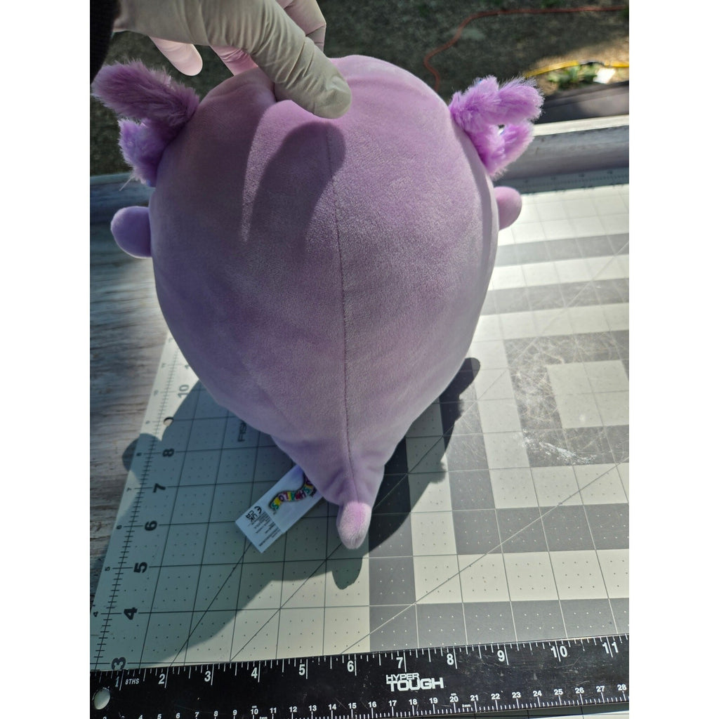 Monica the Purple Axolotl Shimmer Belly Squishmallow Plush 7" Sealife