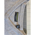 Mens John Bartlett Gray Sweater Size Large