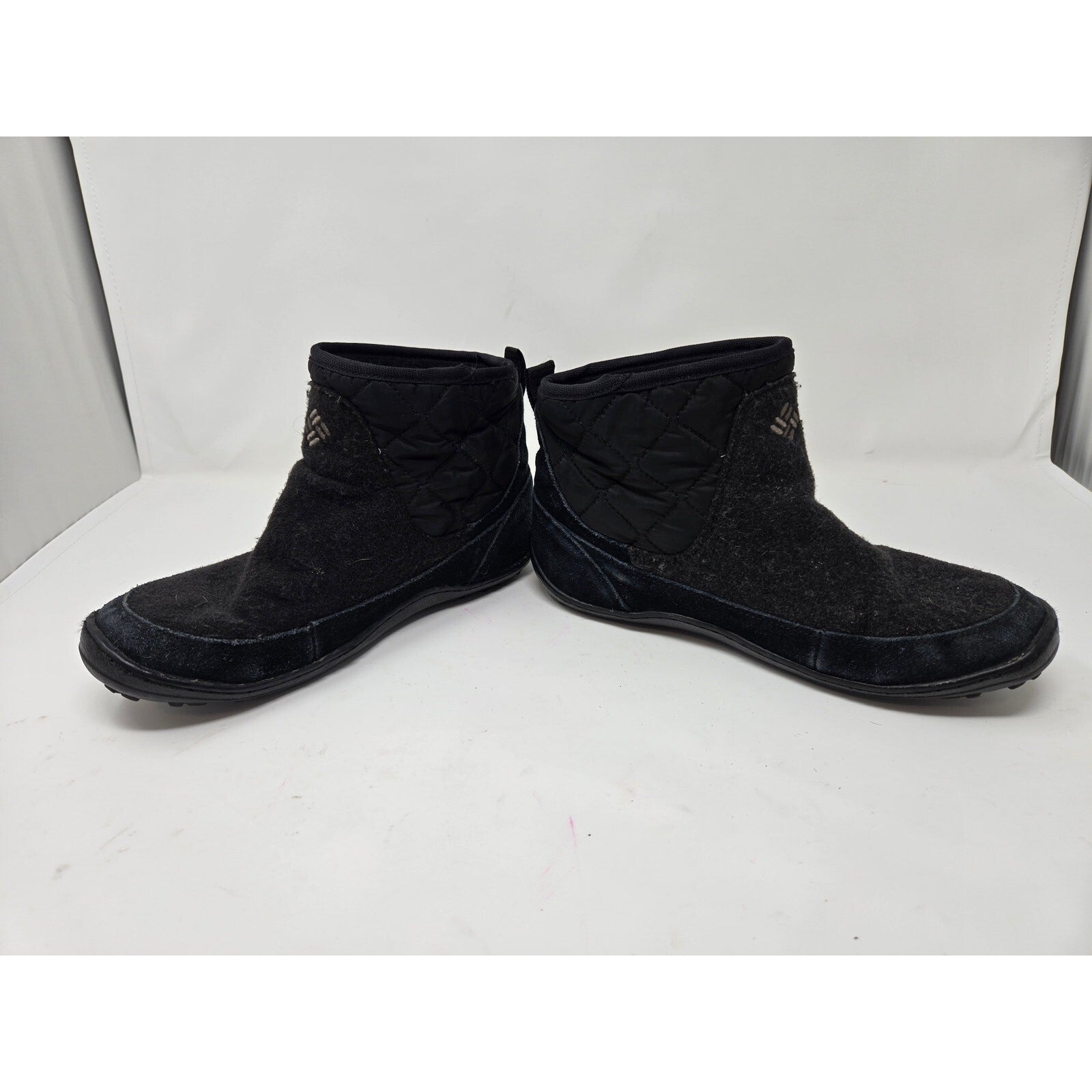 Columbia Snowpow Mid Black Waterproof Winter Snow Boot Women's Size 8 YL5235-010