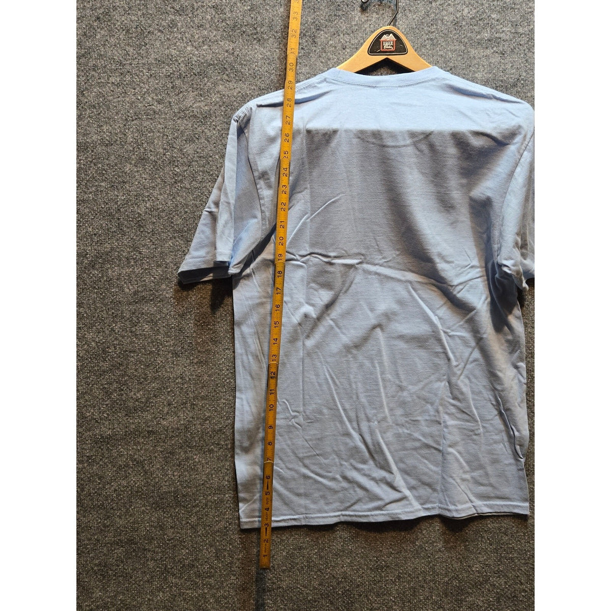 Vintage 1930 Birthday Graphic T-Shirt Gildan Light Blue Mens Medium Novelty MEd