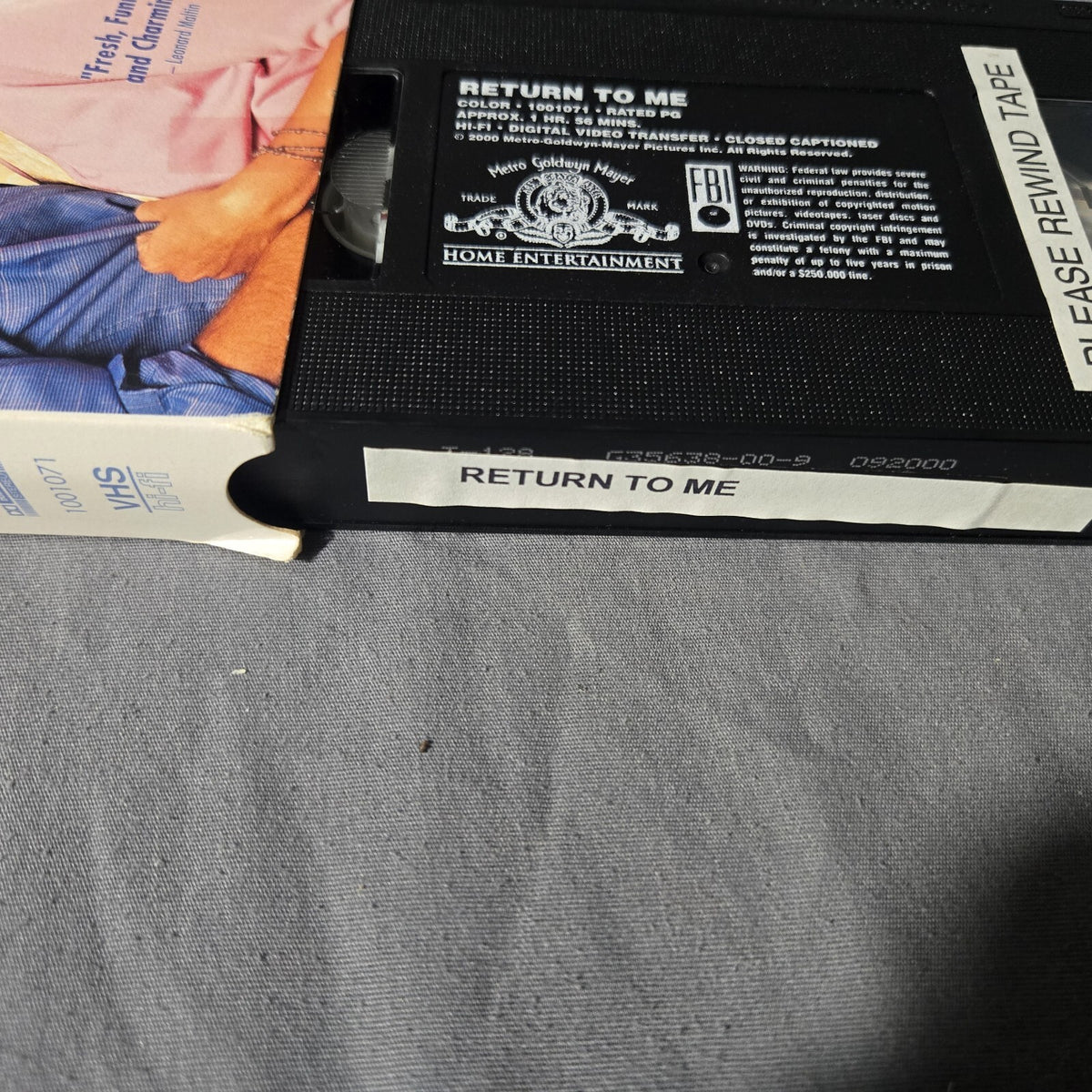 Return to Me [VHS]