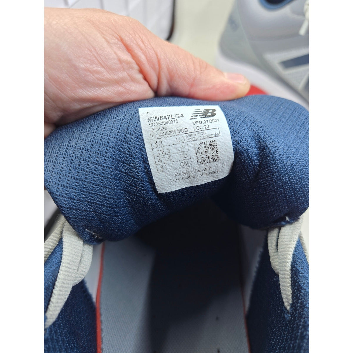 New Balance 847v4 Men's Sport Shoes Gray Silver Mink Walking Sneakers Size 13
