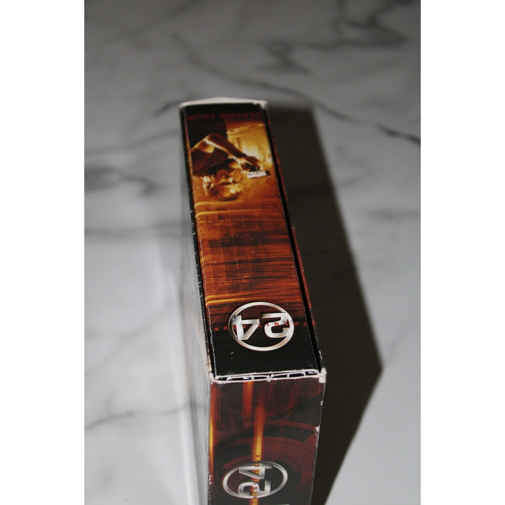 24 Season 4 - DVD - 7 Disc Set - Jack Bauer Kiefer Sutherland DVD in Great Cond